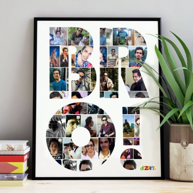 View larger BRO - Photo Collage Frame for Brother